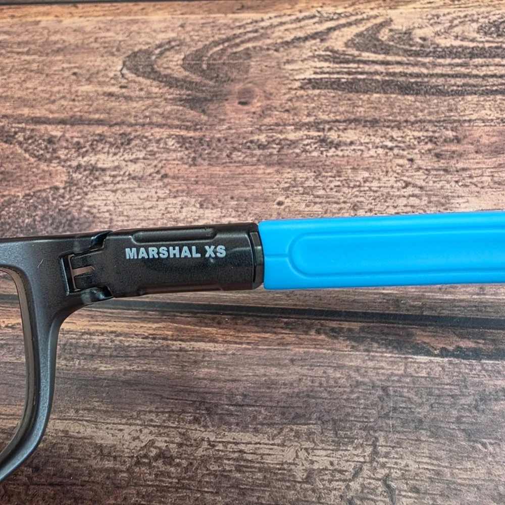 Oakley Marshal XS OY8005-0247 Satin Grey Smoke Blue Eyeglasses 47-14-128